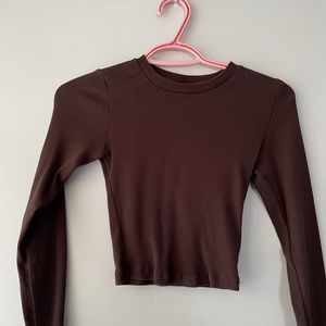 Brown TNA long sleeve